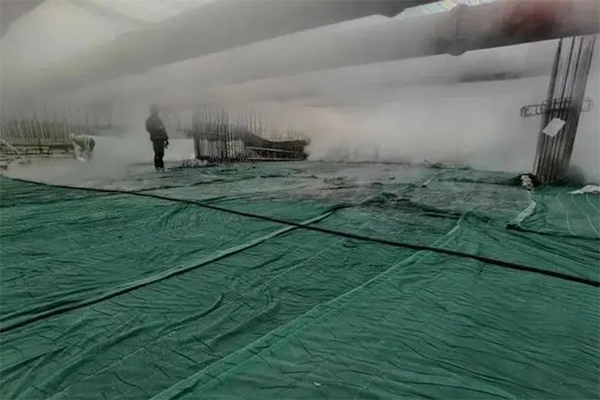 “蒸科技”首次亮相濟南地鐵，冬季混凝土砂漿低溫施工也不怕！